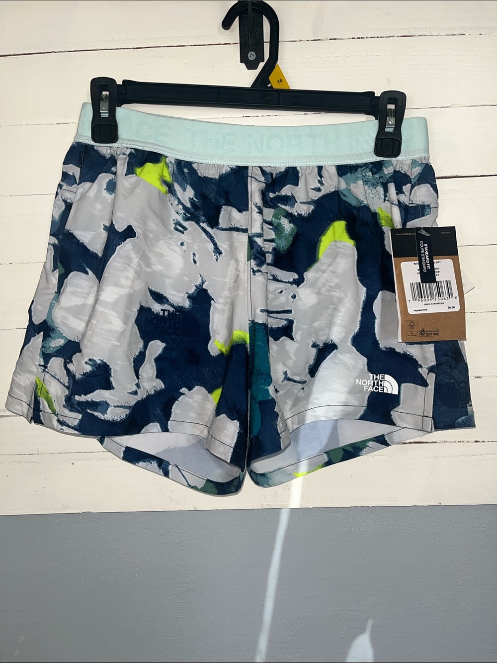 The North Face Women's Navy Gray Wander Shorts